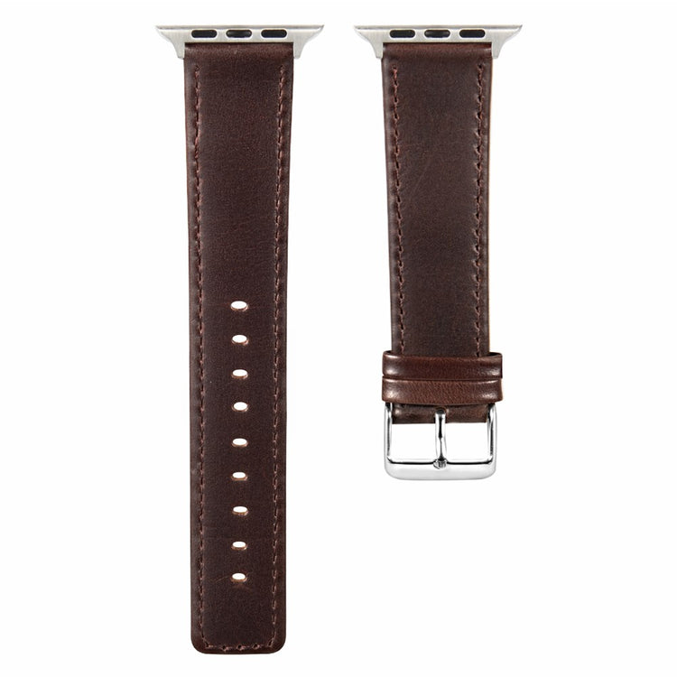 Comfortable Apple Smartwatch Pu Leather Universel Strap - Brown#serie_3