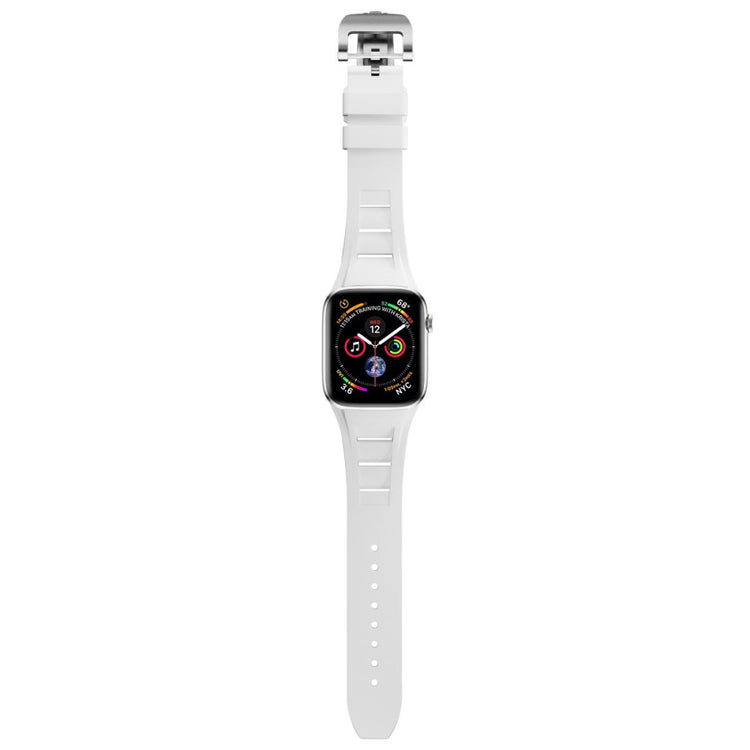 Remarkably Tough Apple Smartwatch Silicone Universel Strap - White#serie_2