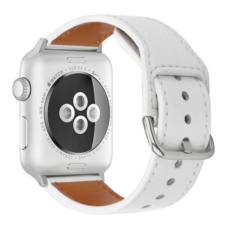 Mega Nice Apple Smartwatch Pu Leather Universel Strap - White#serie_5