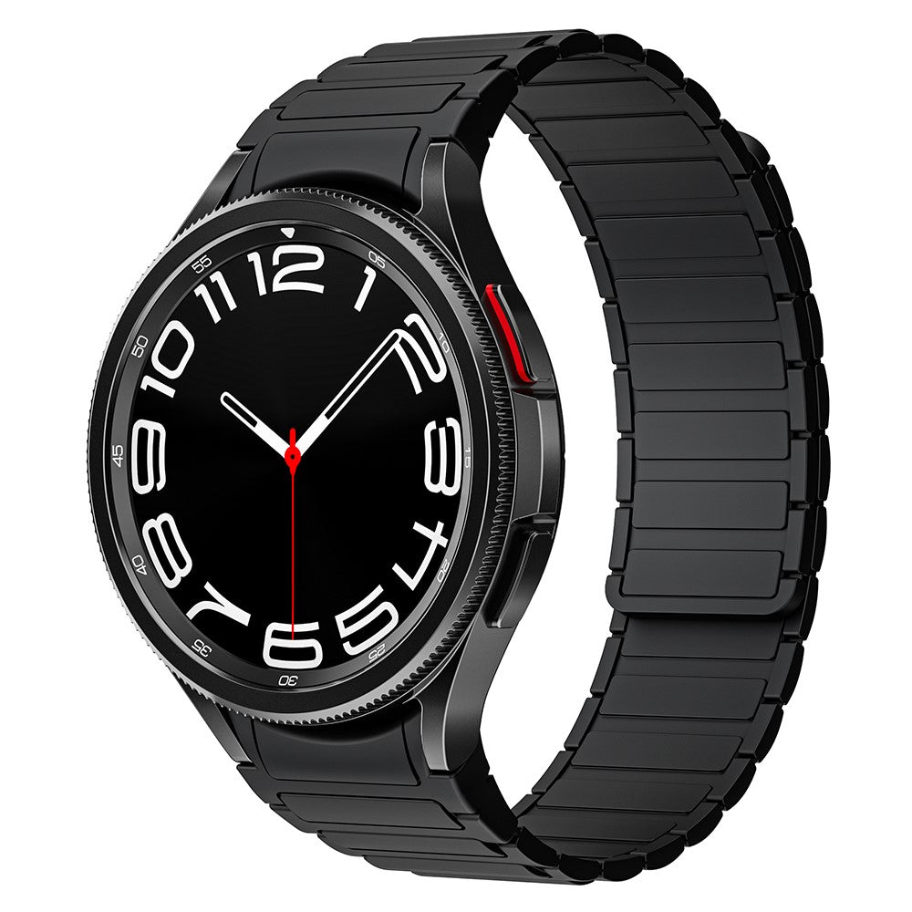 Super Cool Samsung Smartwatch Silicone Universel Strap - Black#serie_1