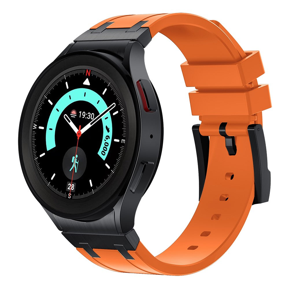 Samsung Galaxy Watch 5 (40mm) / Samsung Galaxy Watch 6 Classic (43mm) Silicone Universel Strap - Orange#serie_2