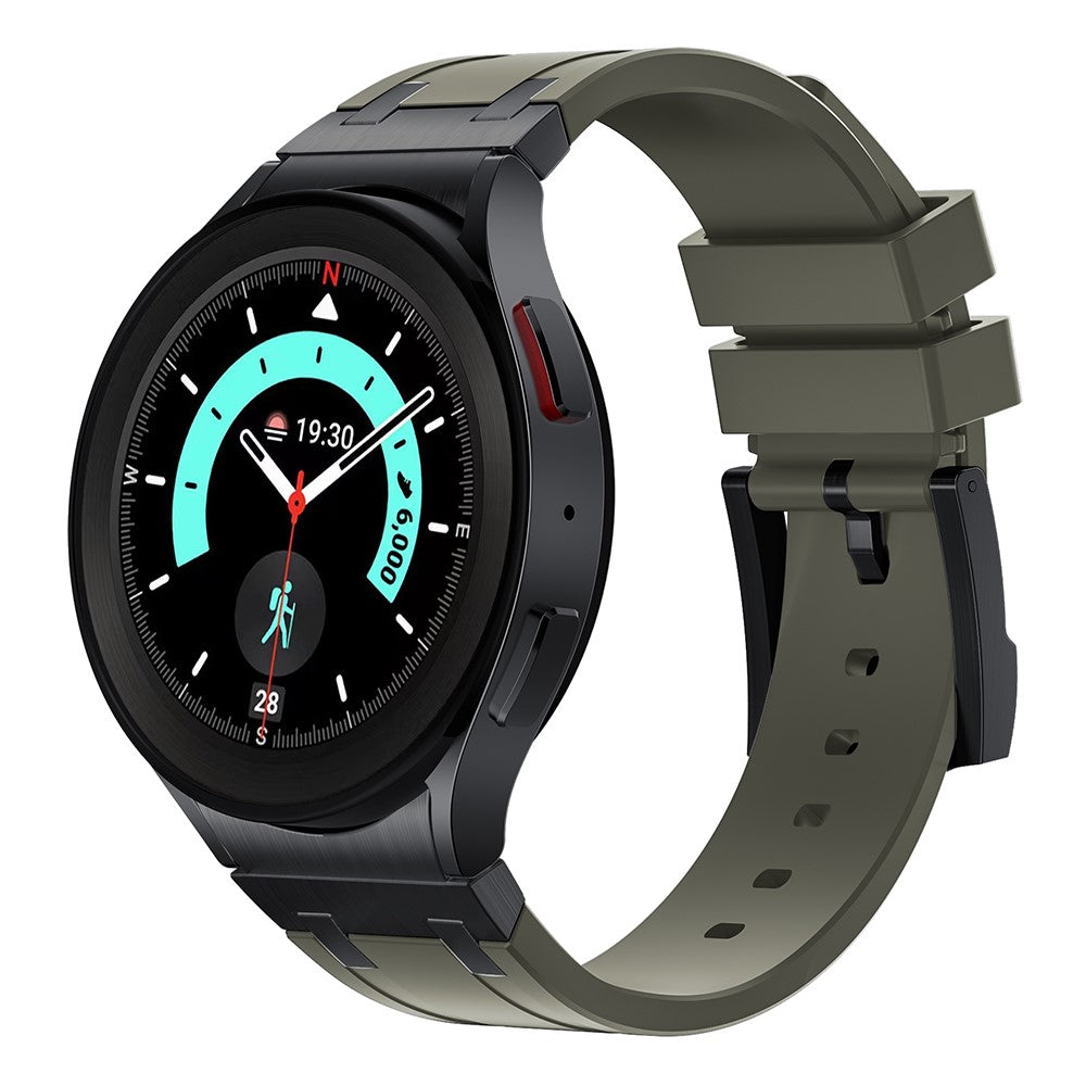 Samsung Galaxy Watch 5 (40mm) / Samsung Galaxy Watch 6 Classic (43mm) Silicone Universel Strap - Green#serie_4