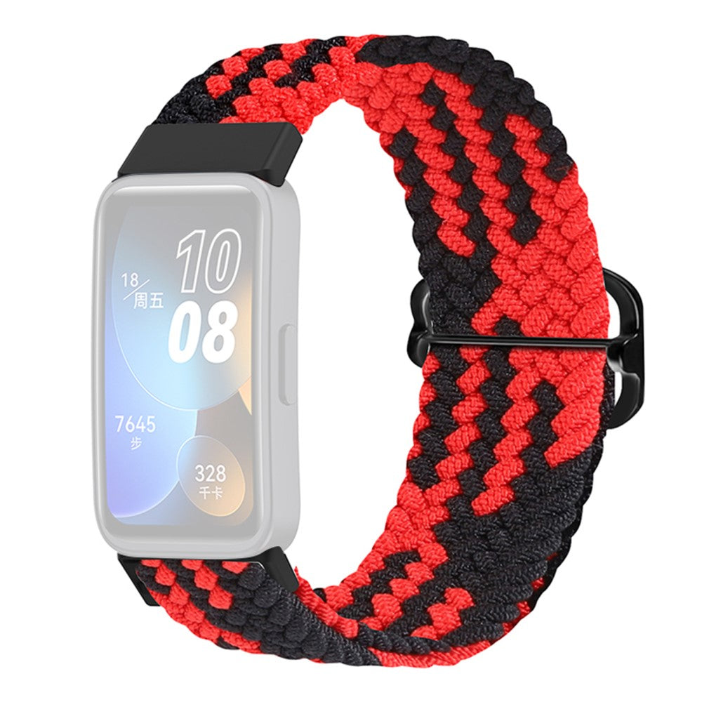 Mega Good Huawei Band 8 Nylon Strap - Red#serie_6