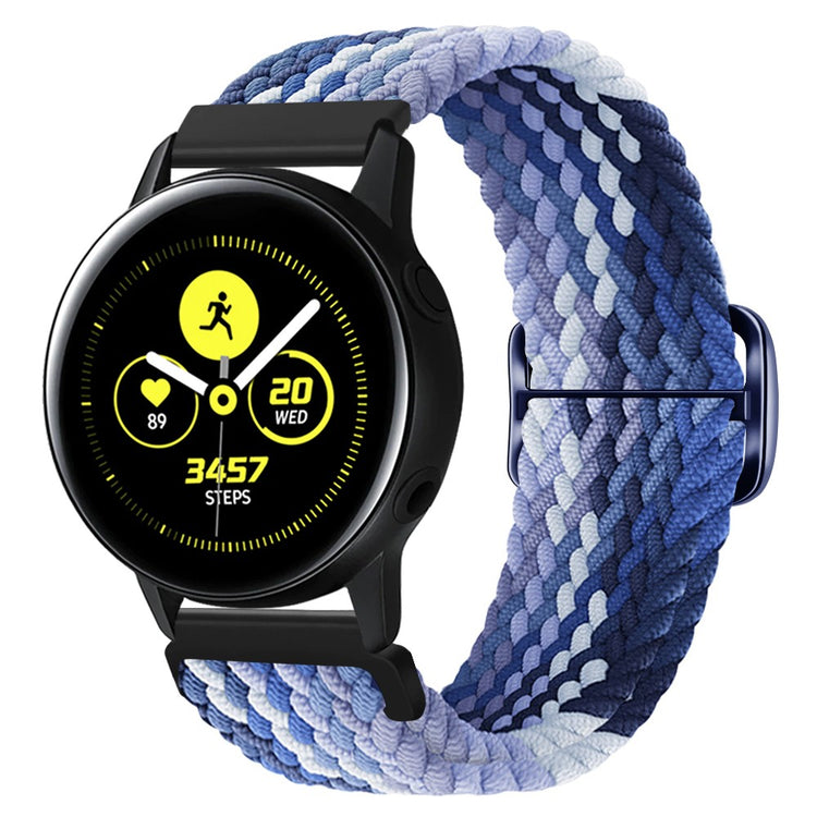 Really Fancy Samsung Smartwatch Nylon Universel Strap - Blue#serie_11