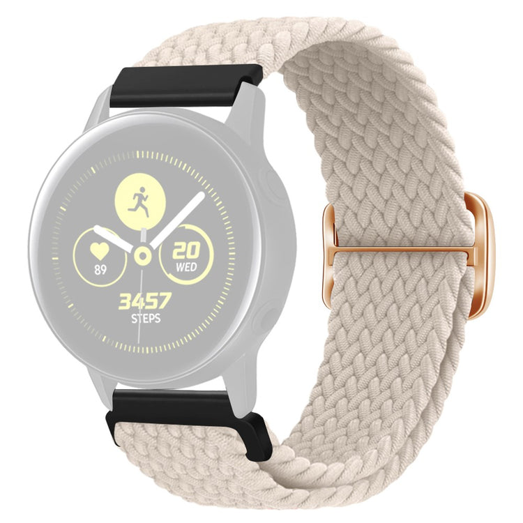 Absolutely Stylish Samsung Smartwatch Nylon Universel Strap - White#serie_21