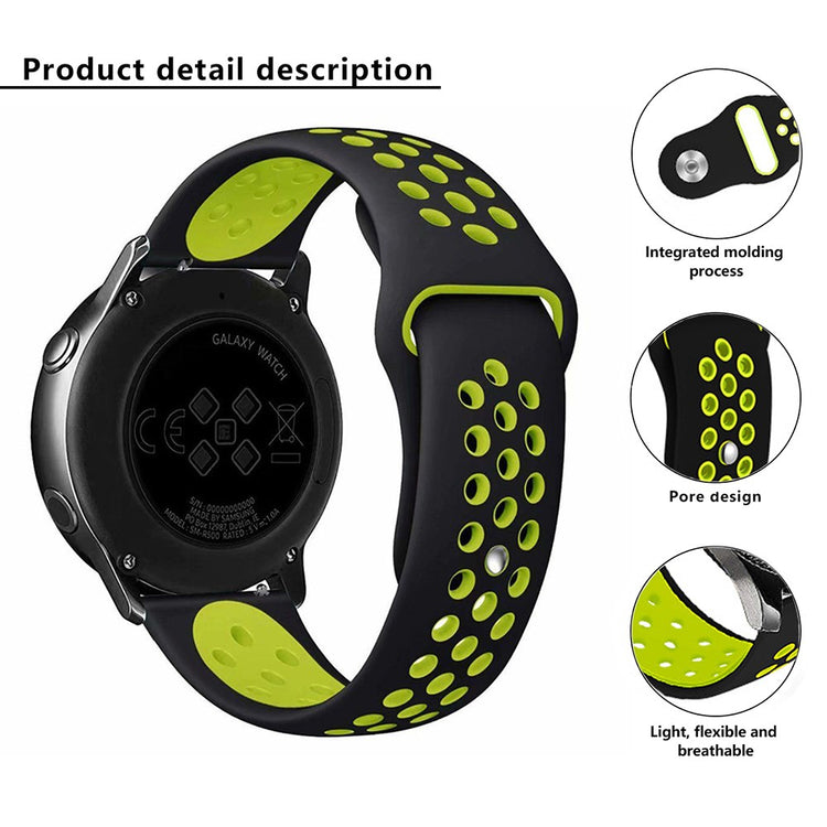 Absolutely Cool Samsung Smartwatch Silicone Universel Strap - Yellow#serie_5