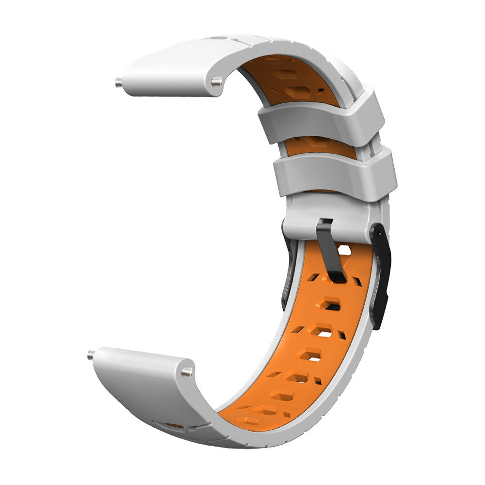 Incredibly Pleasant Smartwatch Silicone Universel Strap - White#serie_1