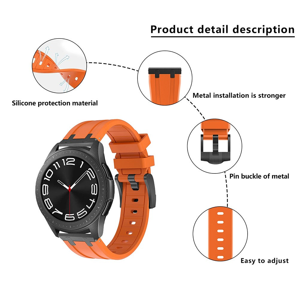 Really Beautiful Smartwatch Silicone Universel Strap - Blue#serie_4