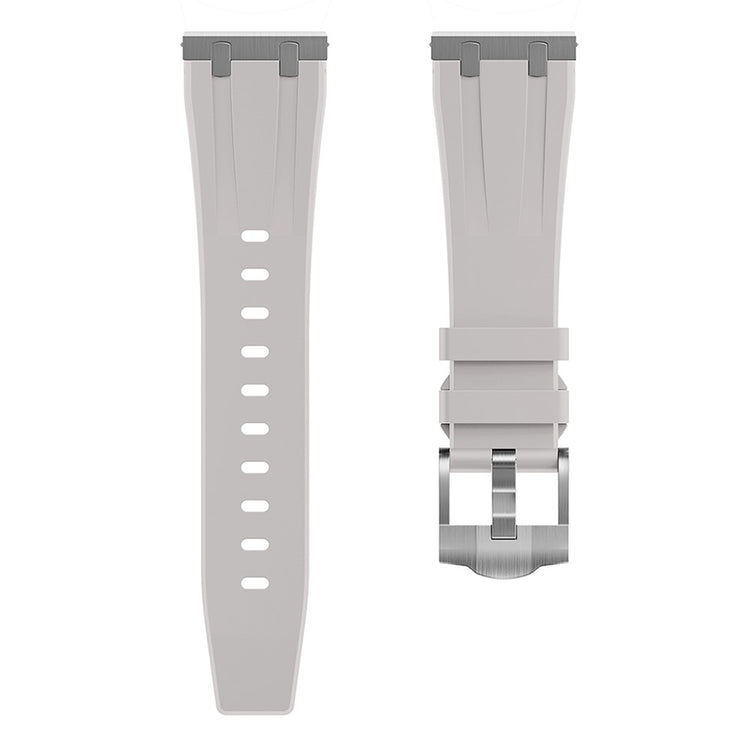 Super Stylish Smartwatch Silicone Universel Strap - Silver#serie_8