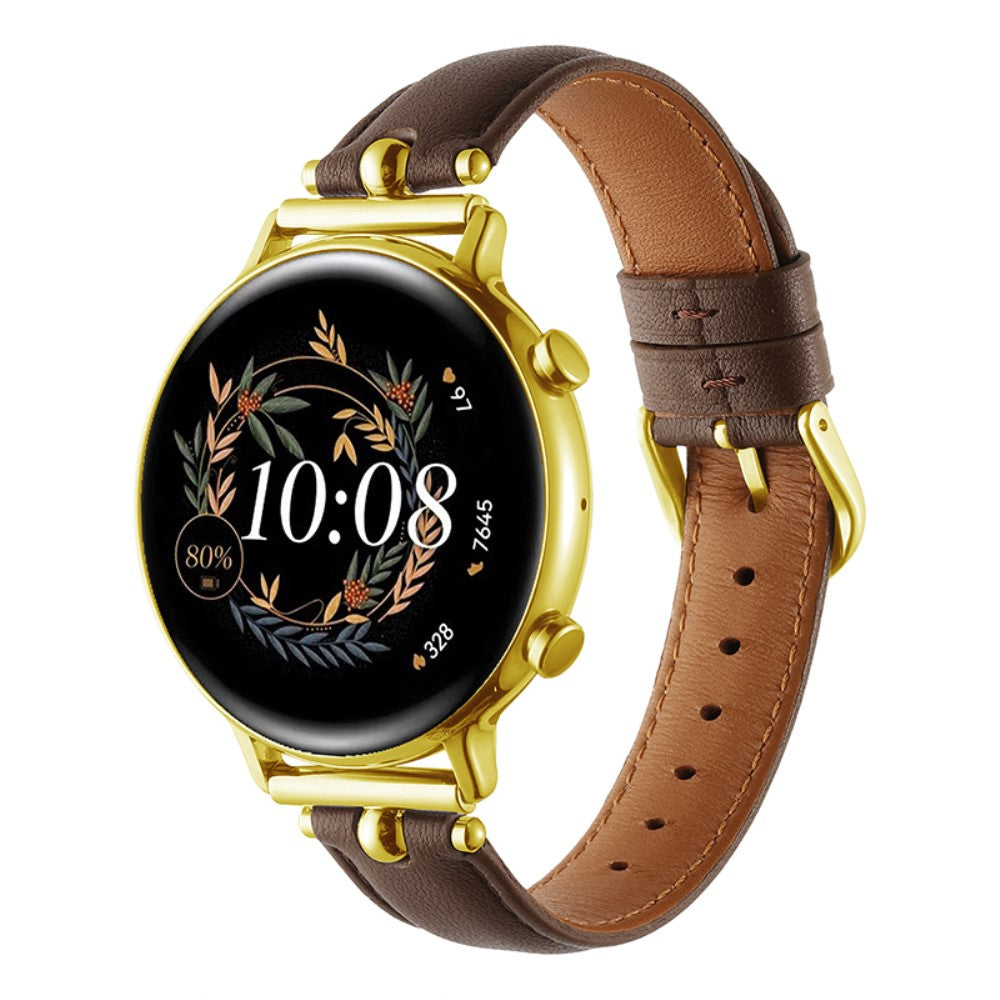 Samsung Galaxy Watch 5 Pro / Samsung Galaxy Watch 6 Classic (47mm) Genuine Leather Universel Strap - Brown#serie_2