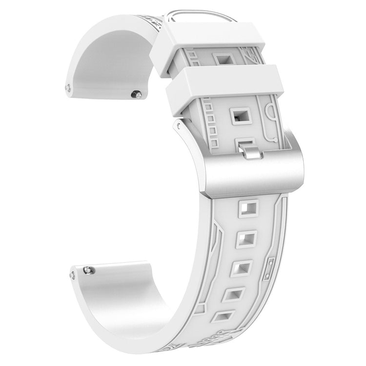 Incredibly Tough Smartwatch Silicone Universel Strap - White#serie_2