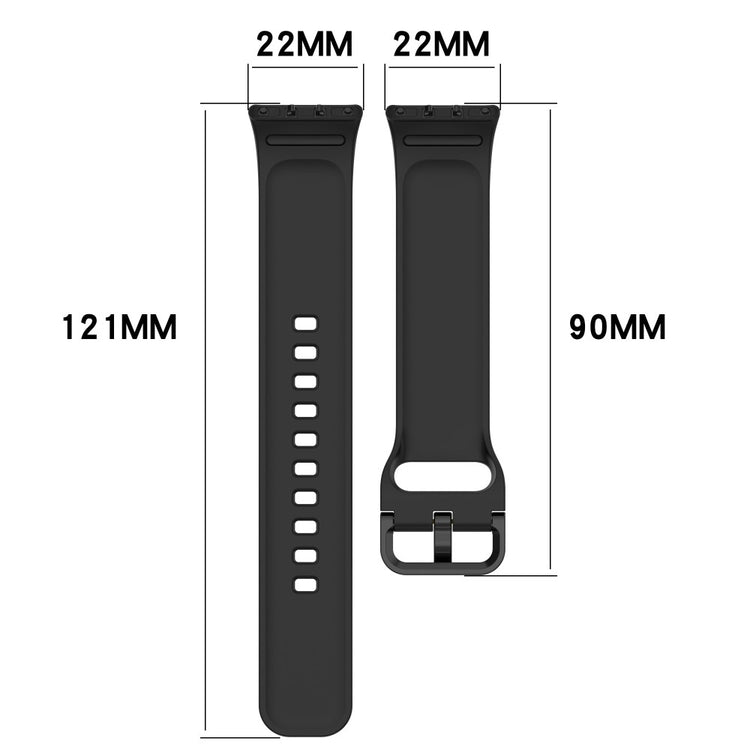 Sweet Samsung Galaxy Fit 3 Silicone Strap - Black#serie_1