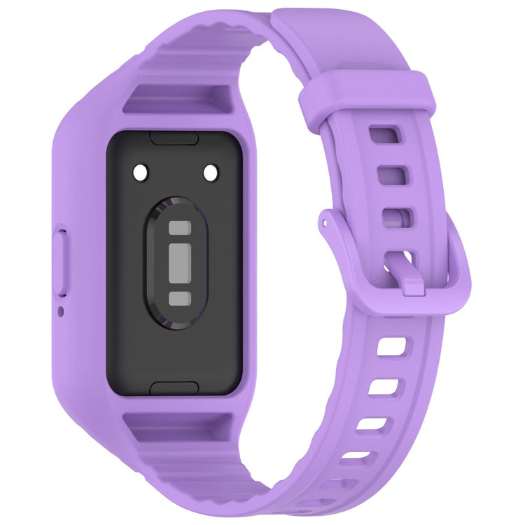 Super Nice Samsung Galaxy Fit 3 Silicone Strap - Purple#serie_1