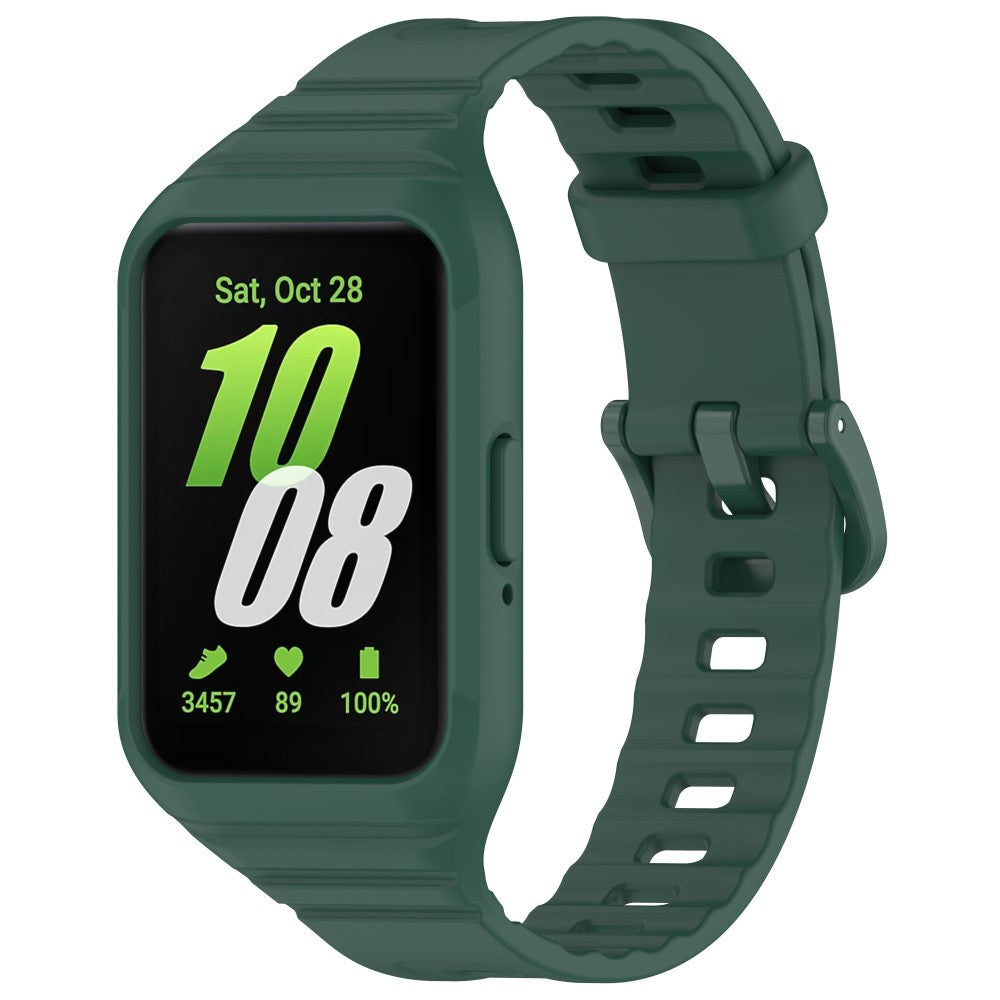 Exquisite Samsung Galaxy Fit 3 Silicone Strap - Green#serie_3