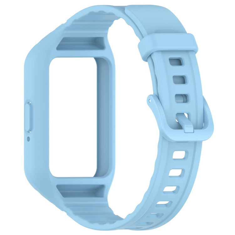 Super Nice Samsung Galaxy Fit 3 Silicone Strap - Blue#serie_10