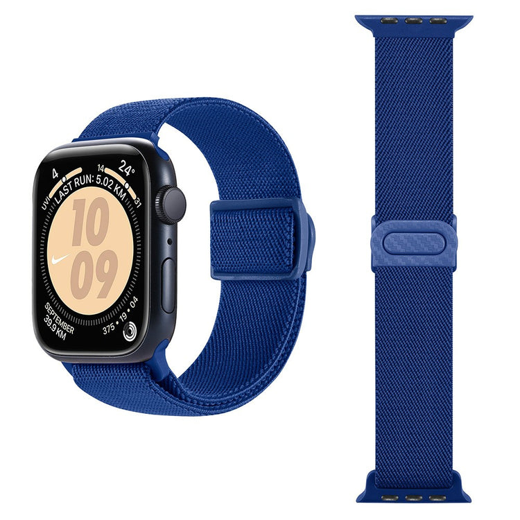 Super Stylish Apple Smartwatch Nylon Universel Strap - Blue#serie_16