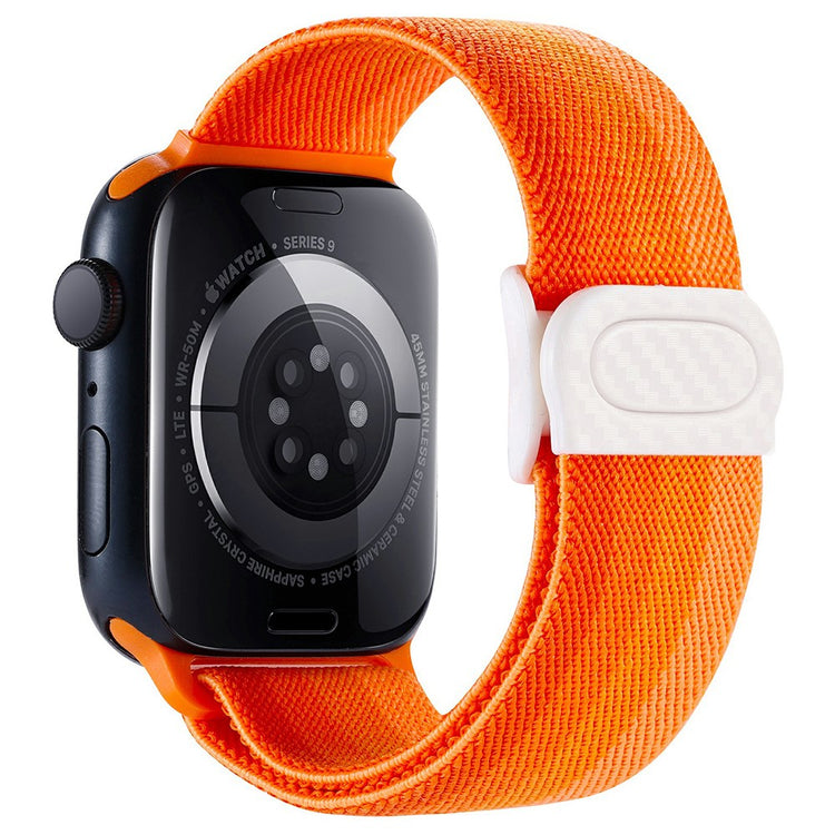 Remarkably Pleasant Apple Smartwatch Nylon Universel Strap - Orange#serie_11