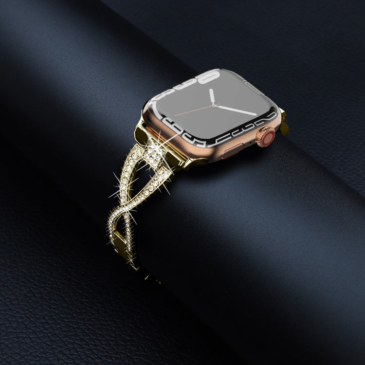 Incredibly Cool Apple Smartwatch Rhinestone Universel Strap - Gold#serie_2