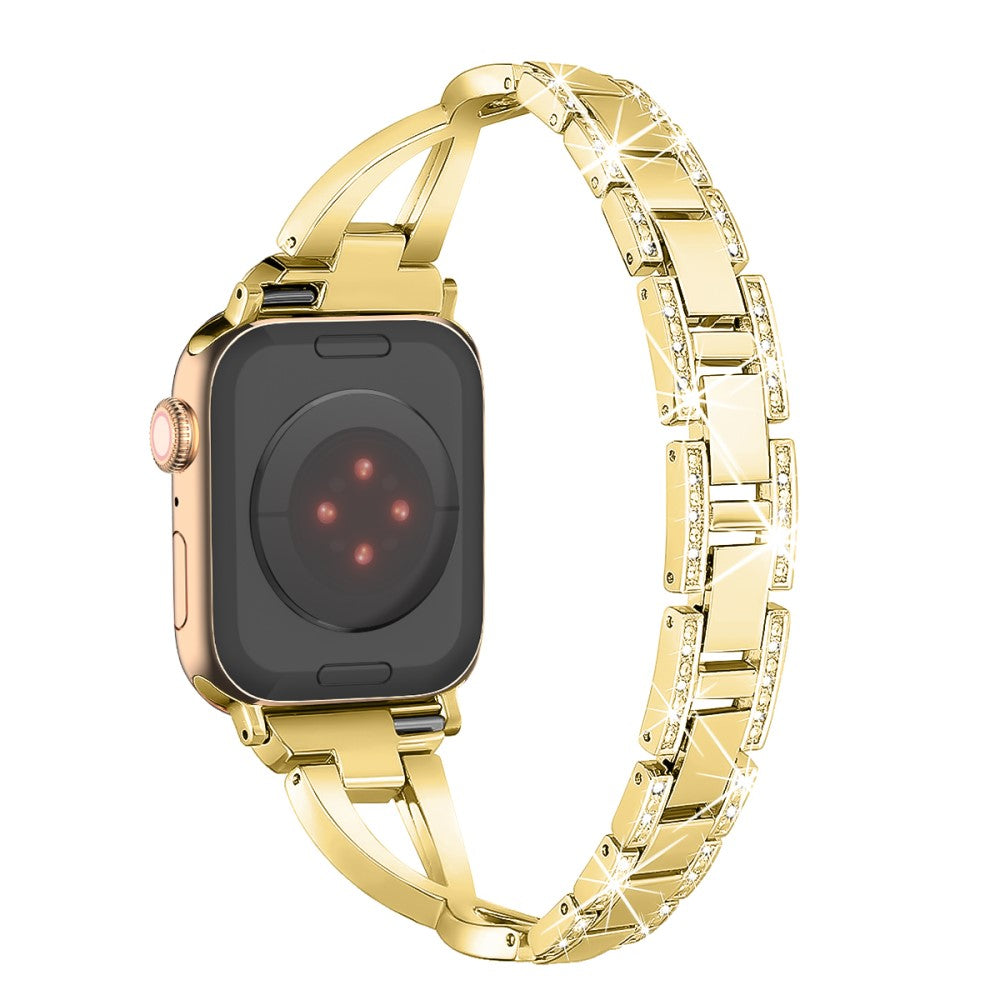 Very Pleasant Apple Smartwatch Rhinestone Universel Strap - Gold#serie_2