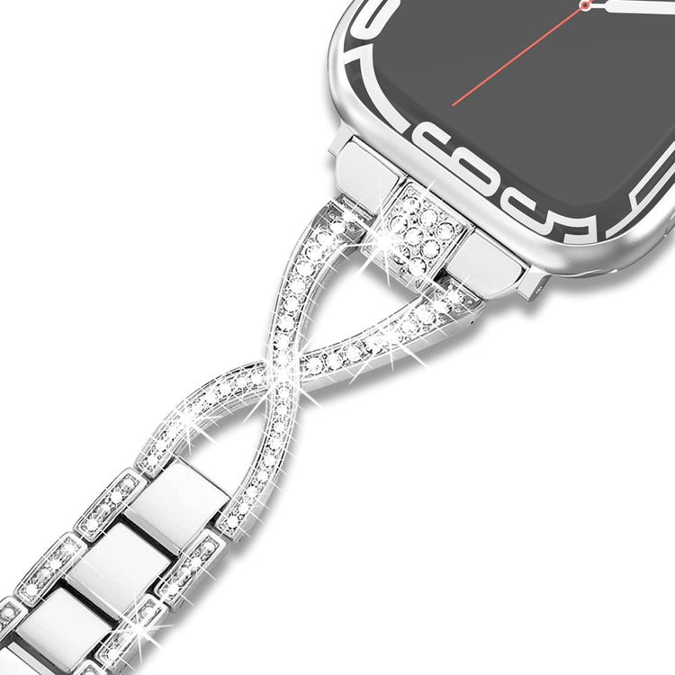 Super Neat Apple Smartwatch Rhinestone Universel Strap - Silver#serie_5