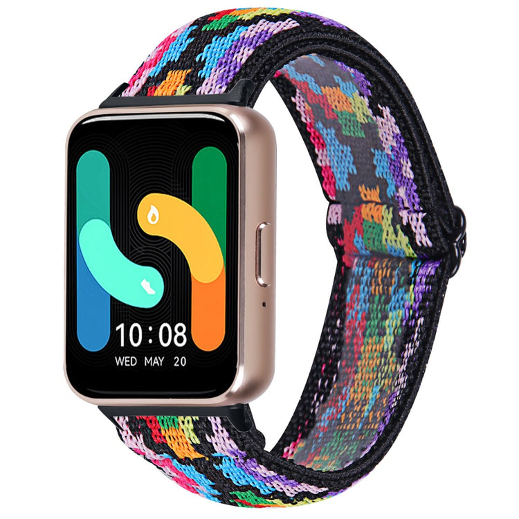 Really Cool Samsung Galaxy Fit 3 Nylon Strap - Multicolor#serie_9