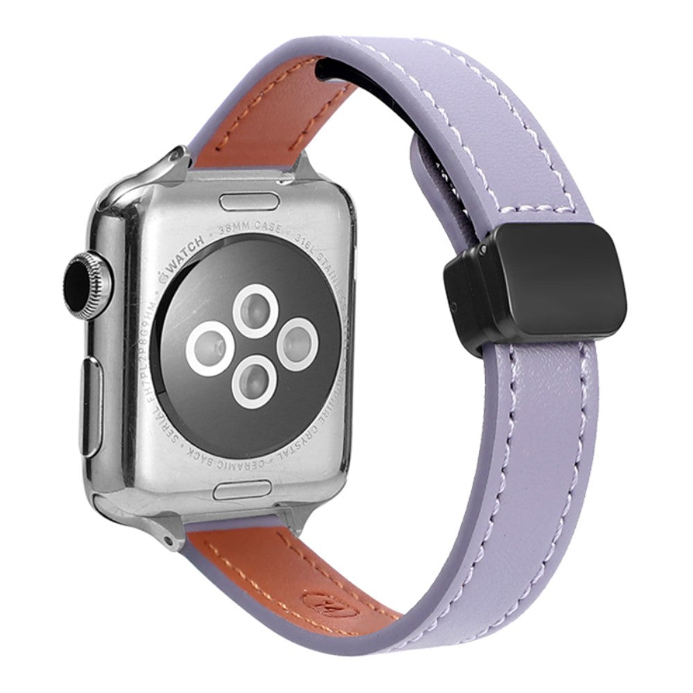 Strong Apple Smartwatch Pu Leather Universel Strap - Purple#serie_1