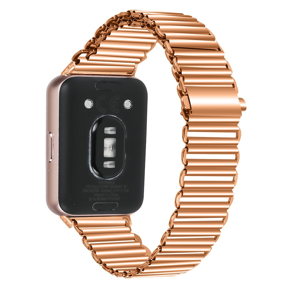 Incredibly Sweet Samsung Galaxy Fit 3 Metal Strap - Pink#serie_3