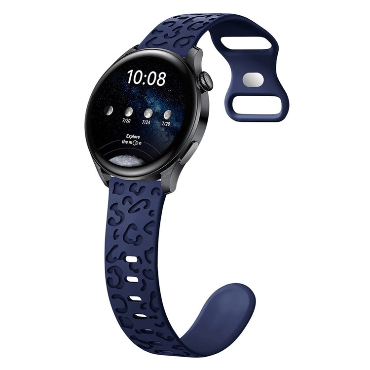 Remarkably Fantastic Smartwatch Silicone Universel Strap - Blue#serie_10