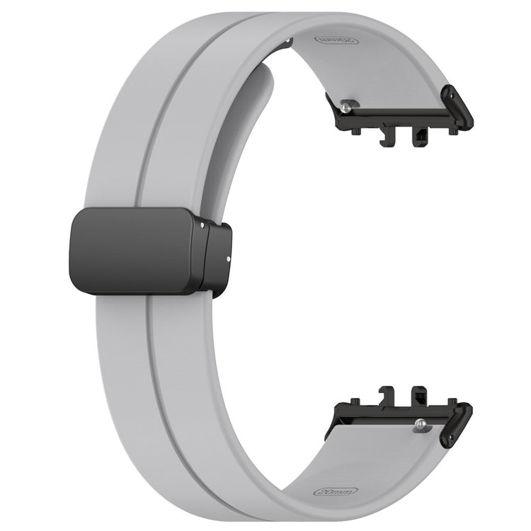 Super Comfortable Samsung Galaxy Fit 3 Silicone Strap - Silver#serie_10