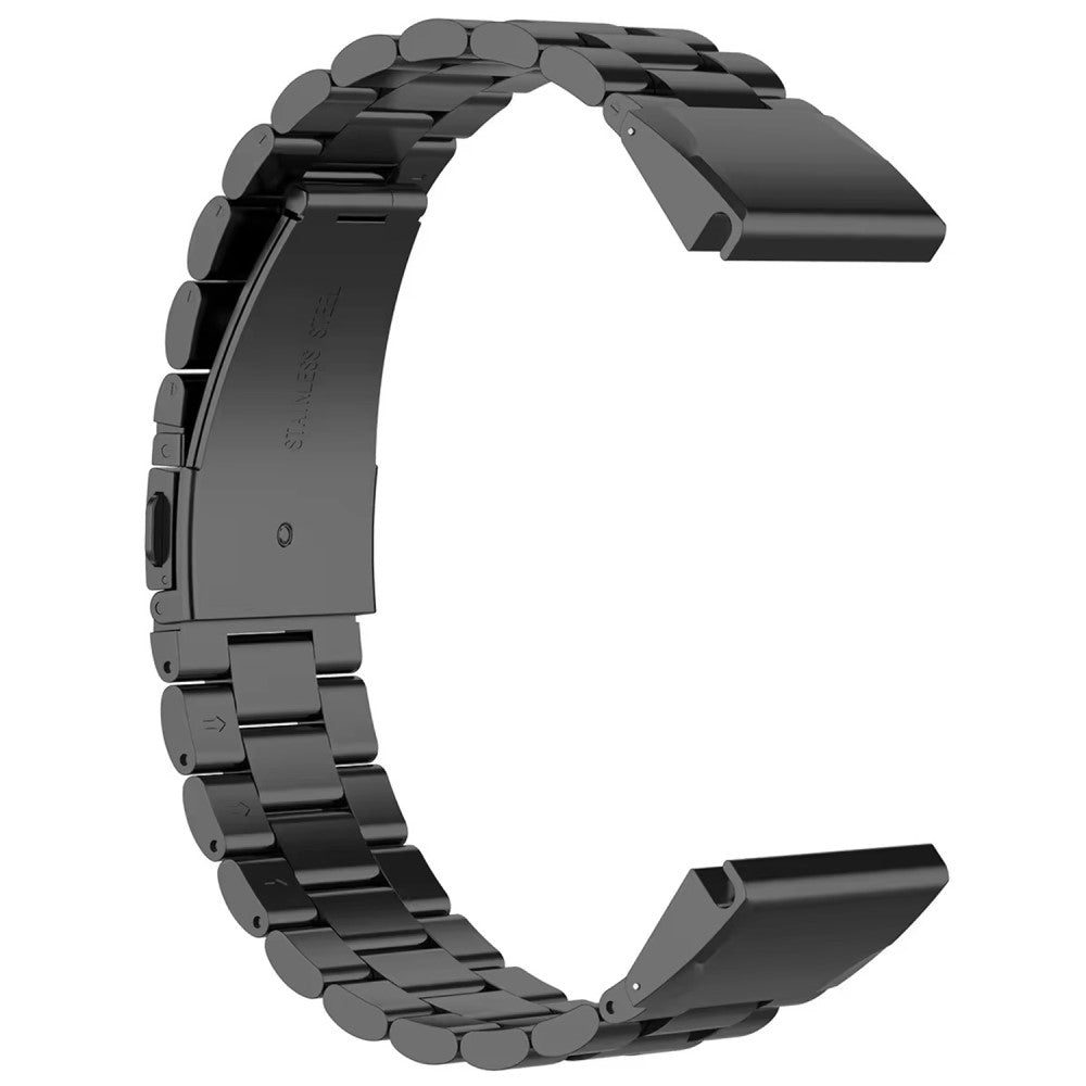 Stylish Garmin Smartwatch Metal Universel Strap - Black#serie_4