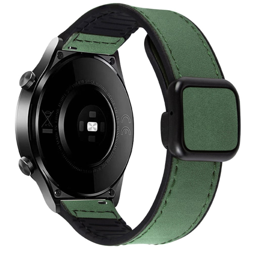 Absolutely Elegant Smartwatch Pu Leather Universel Strap - Green#serie_6