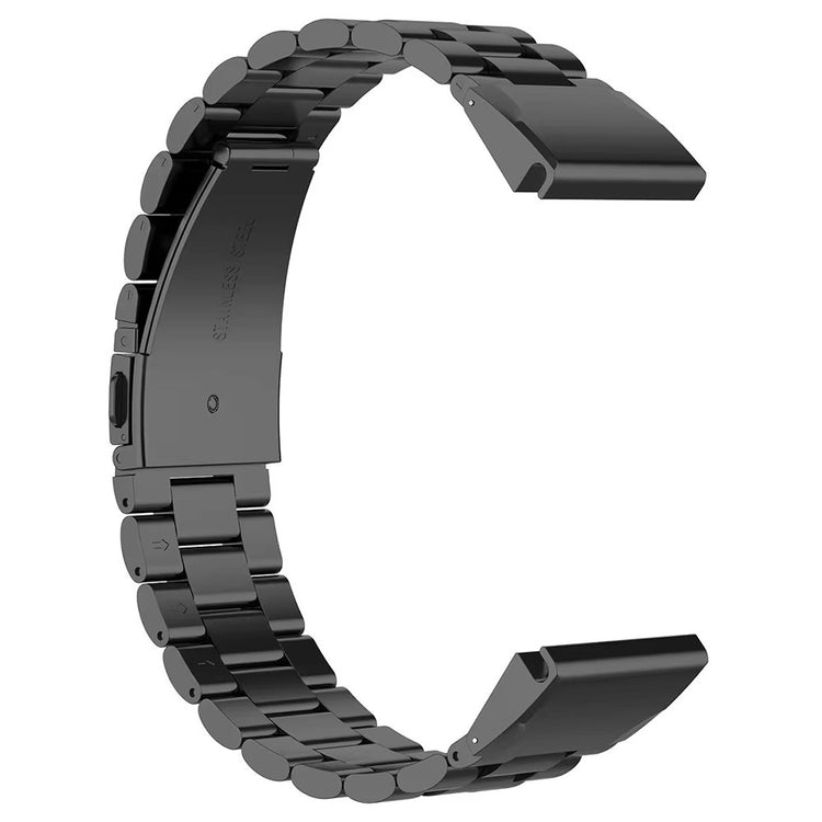 Mega Chill Garmin Smartwatch Metal Universel Strap - Black#serie_2