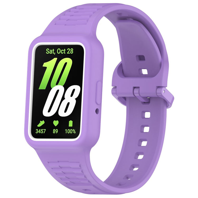 Remarkably Beautiful Samsung Galaxy Fit 3 Silicone Strap - Purple#serie_12