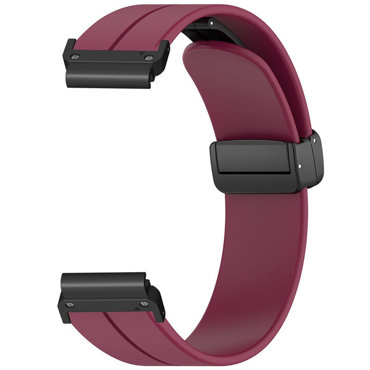 Comfortable Garmin Smartwatch Silicone Universel Strap - Red#serie_7