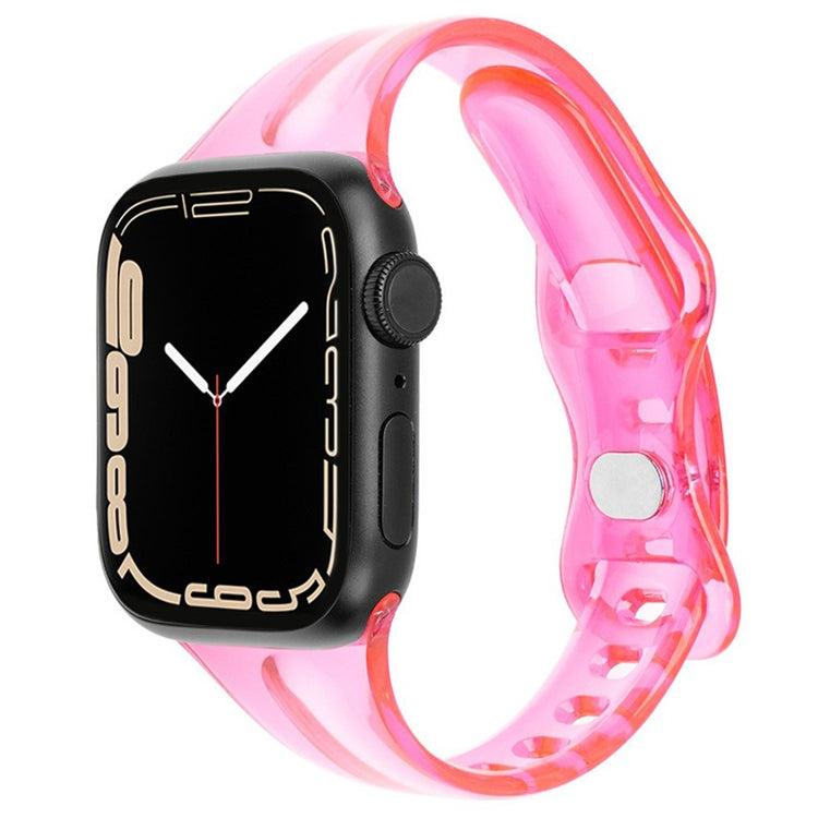 Remarkably Nice Apple Smartwatch Silicone Universel Strap - Pink#serie_11