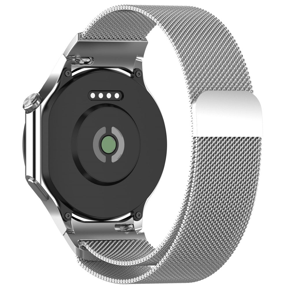 Oppo Watch X / Oneplus Watch 2 Replacement Wrist Band Magnetic Milanese Watch Strap - Silver#serie_1