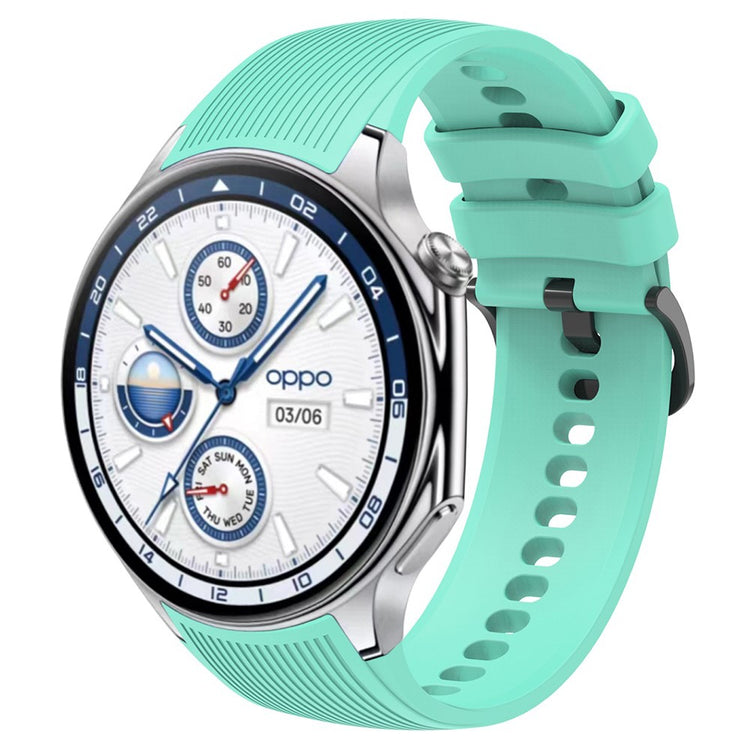 Wonderful Oppo Watch X Silicone Strap - Green#serie_7