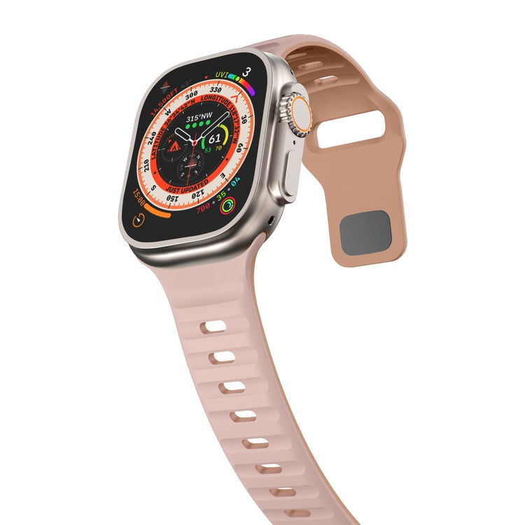 Tough Apple Smartwatch Silicone Universel Strap - Pink#serie_5