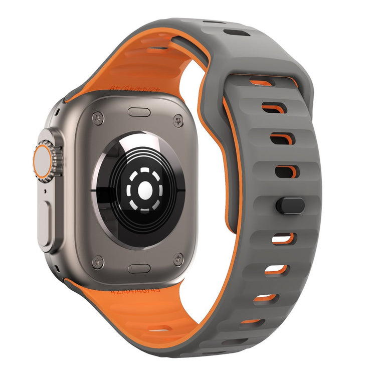 Tough Apple Smartwatch Silicone Universel Strap - Orange#serie_6