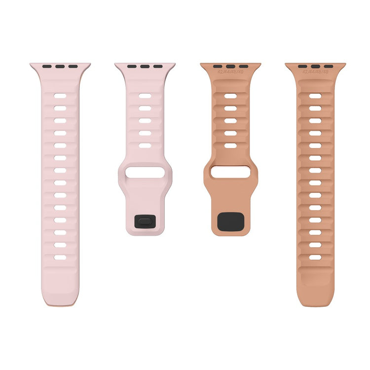 Remarkably Neat Apple Smartwatch Silicone Universel Strap - Pink#serie_5