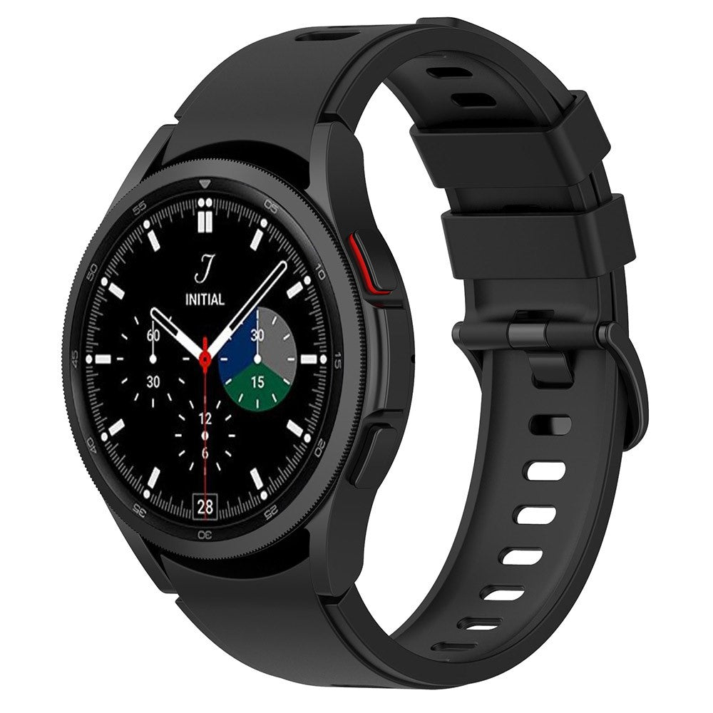 Timeless Samsung Smartwatch Silicone Universel Strap - Black#serie_1