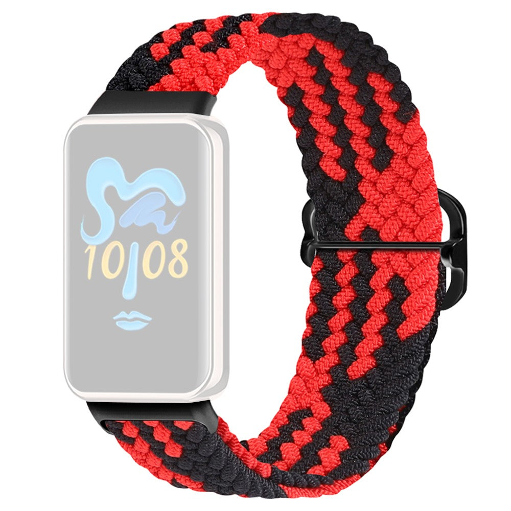 Mega Fashionable Honor Band 9 Nylon Strap - Red#serie_6