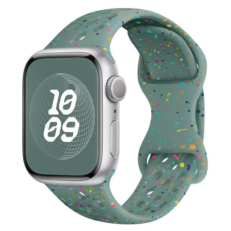 Incredibly Neat Apple Smartwatch Silicone Universel Strap - Green#serie_10