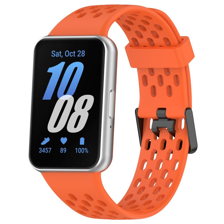 Absolutely Cute Samsung Galaxy Fit 3 Silicone Strap - Orange#serie_3