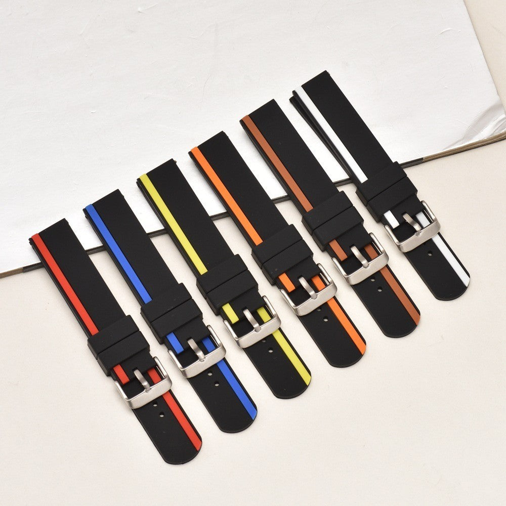 Super Good Smartwatch Silicone Universel Strap - Yellow#serie_5