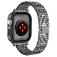 Metal Og Rhinsten Universal Rem passer til Apple Smartwatch