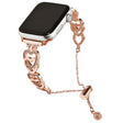 Metal Og Rhinsten Universal Rem passer til Apple Smartwatch