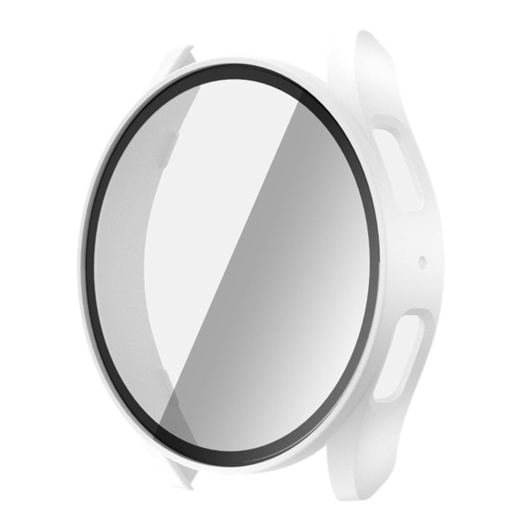 Samsung Galaxy Watch7 44mm Bump Resistant Watch Case with Built-In Tempered Glass Film - White#serie_2