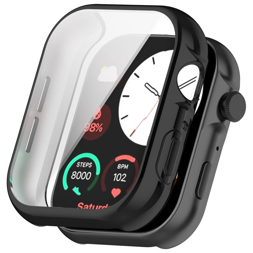 Noise Colorfit Ultra 3 Drop Protection Flexible Cover Watch Frame Case Edge Protector - Black#serie_1