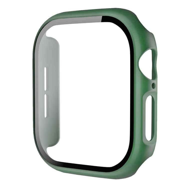 Apple Watch Series 10 46mm Protective Case All-Around Hard Bump Resistant Watch Cover with Tempered Glass Film - Army Green#serie_13